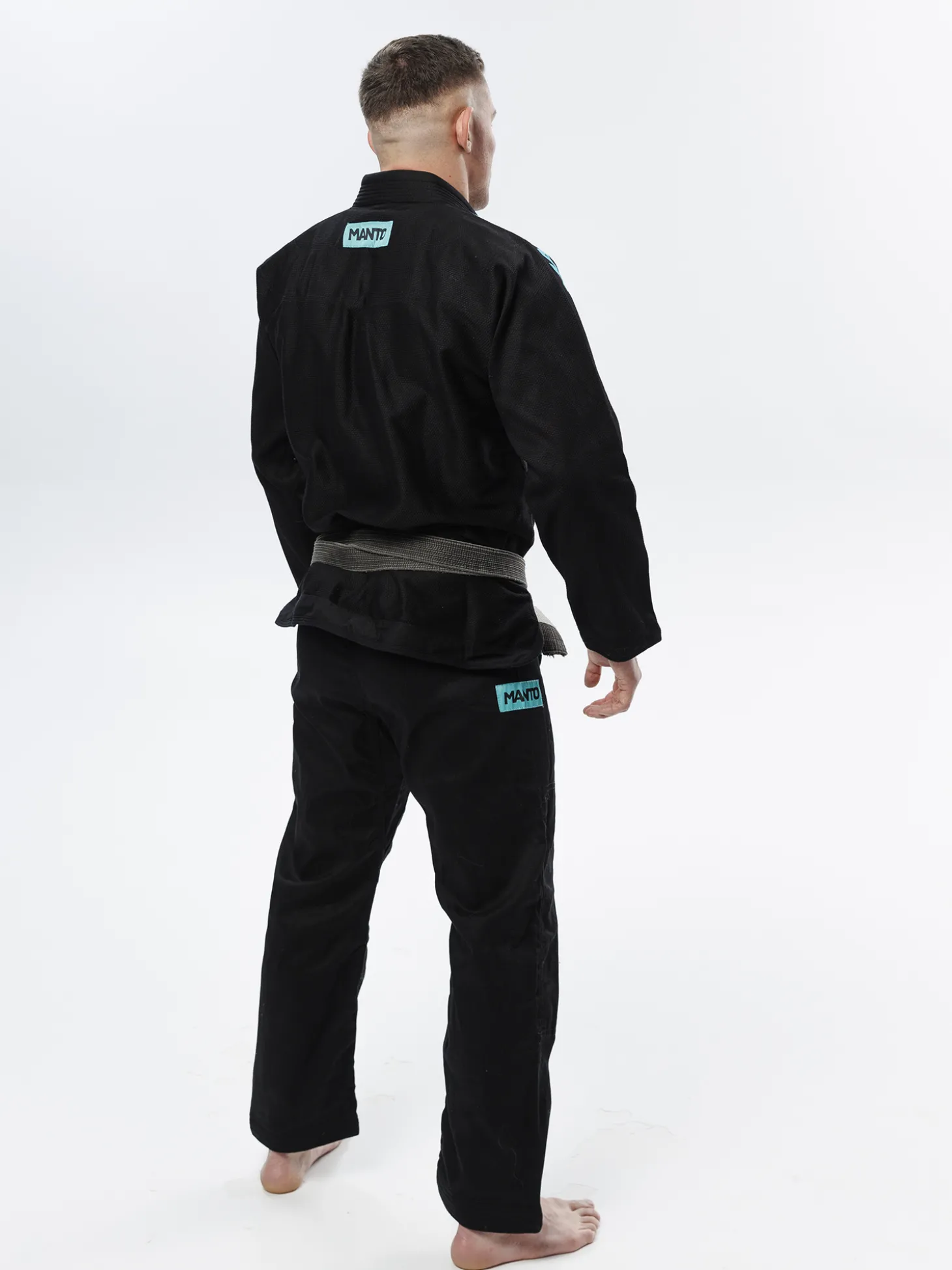 MANTO "X5" BJJ GI schwarz - türkis