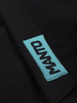 MANTO "X5" BJJ GI schwarz - türkis