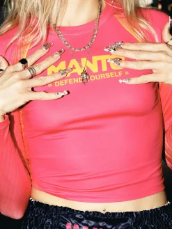 MANTO rashguard DEFEND rosa