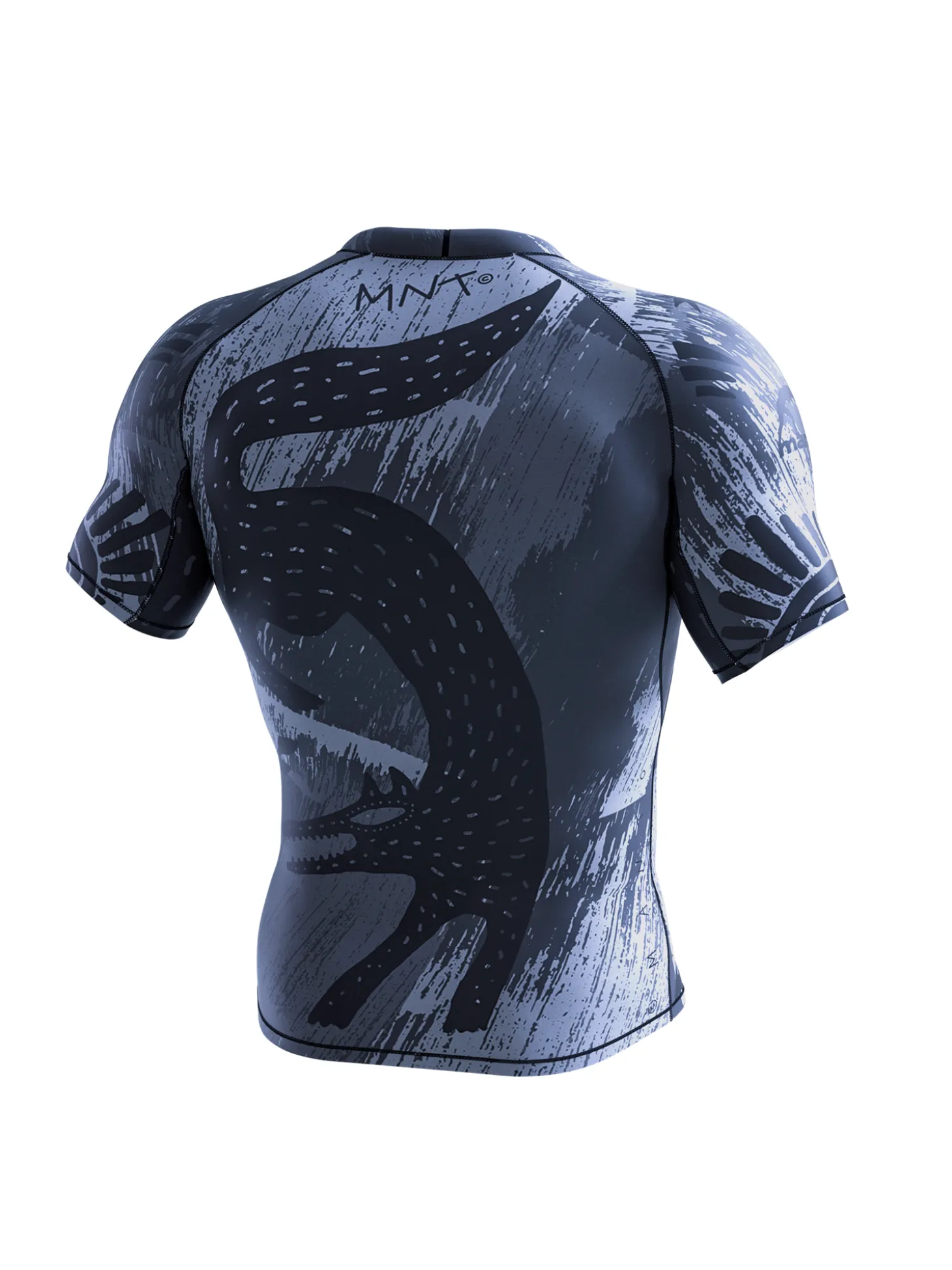 MANTO rashguard LIVINGS grau