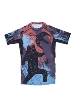 MANTO rashguard LIVINGS Mehrfarben