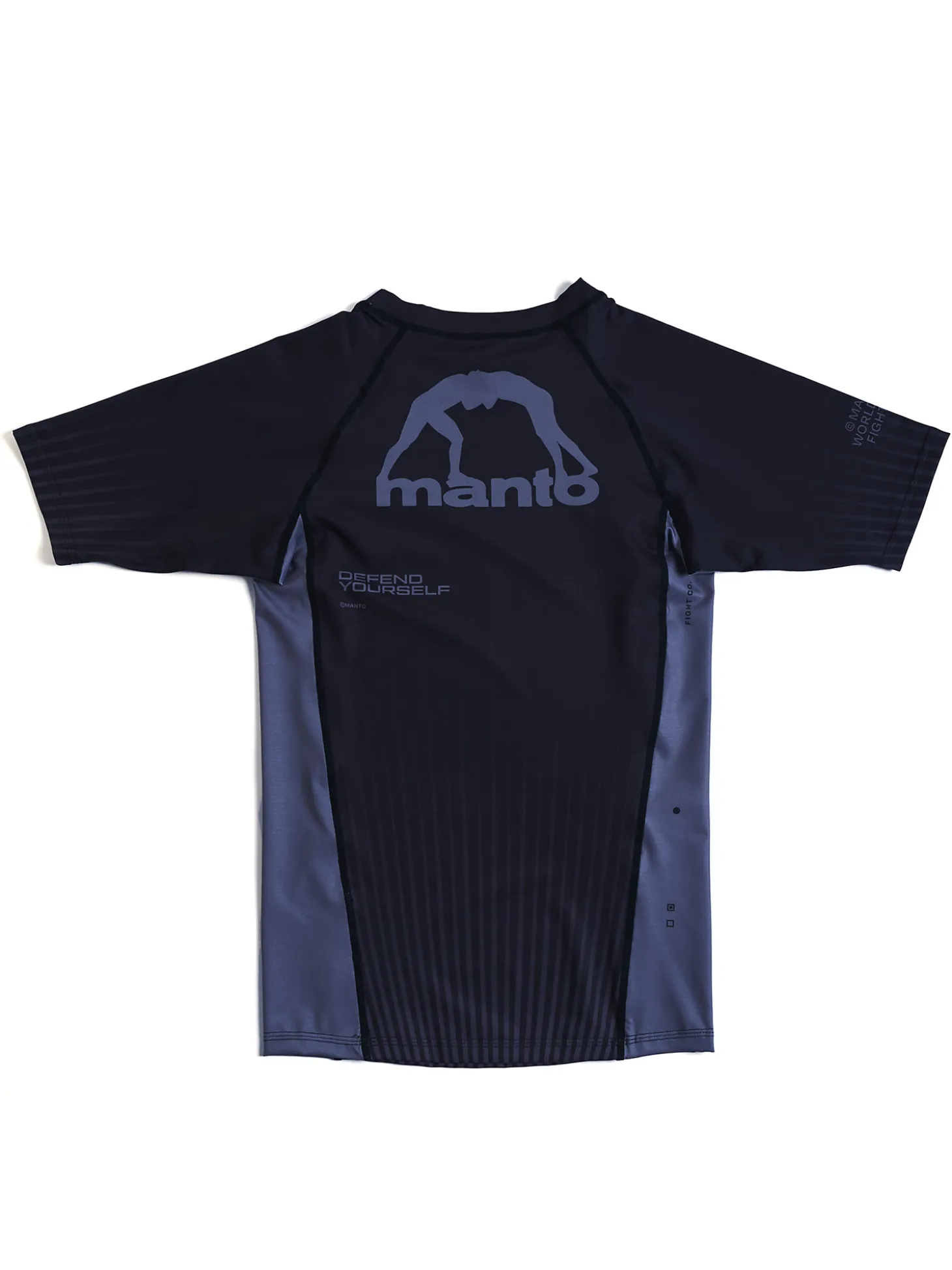 MANTO rashguard RANKED schwarz