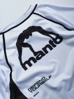 MANTO rashguard RANKED weiss