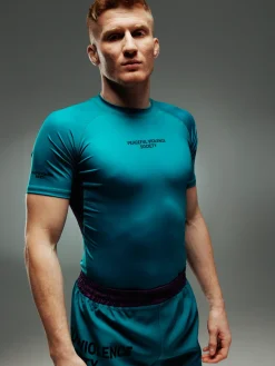 MANTO rashguard SOCIETY grun