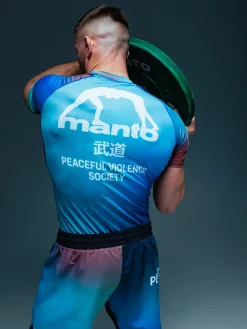 MANTO rashguard SOCIETY gradient