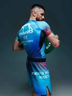 MANTO rashguard SOCIETY gradient