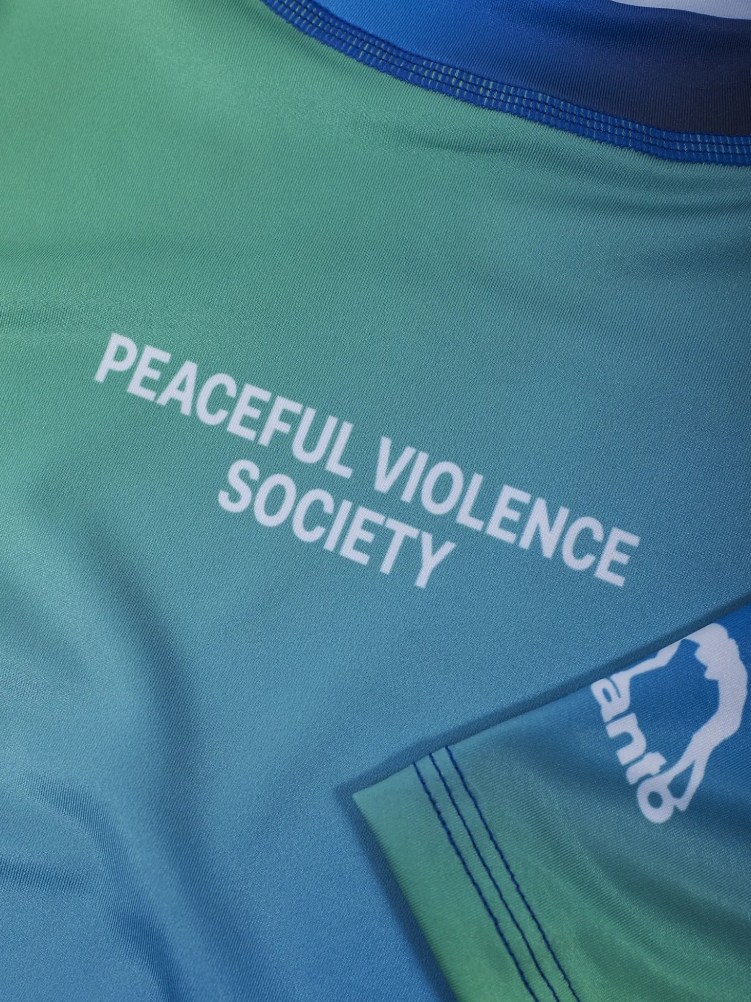 MANTO rashguard SOCIETY gradient
