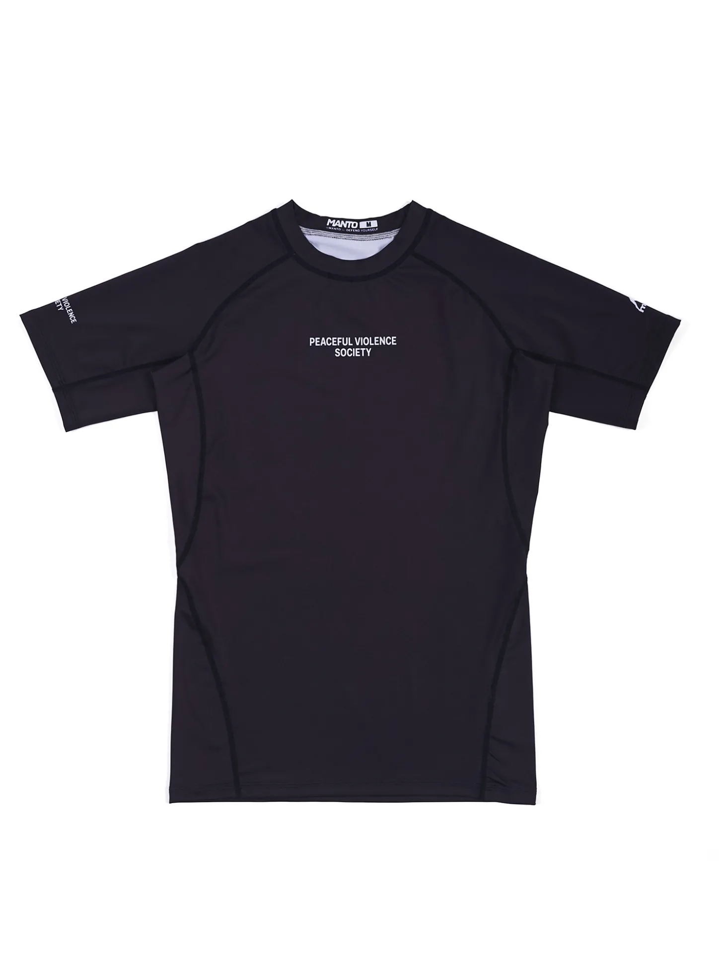 MANTO rashguard SOCIETY schwarz