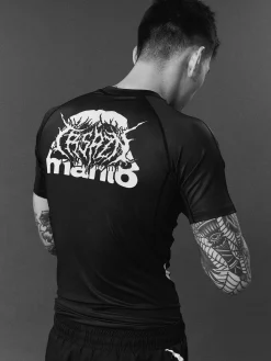 MANTO rashguard TREASURE ZONE schwarz