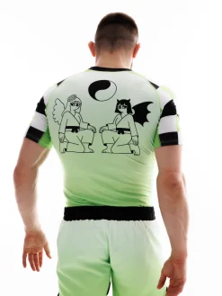 MANTO rashguard TWO SIDES grun