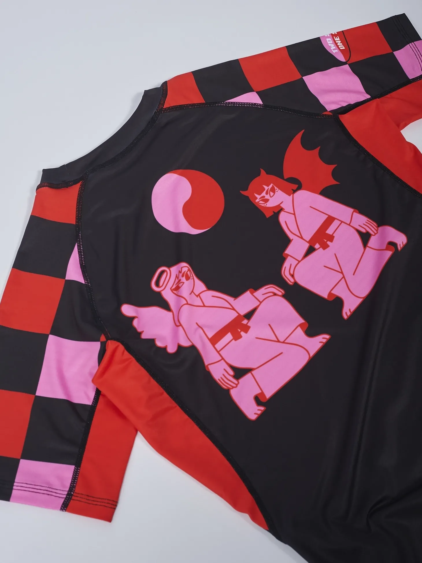 MANTO rashguard TWO SIDES schwarz