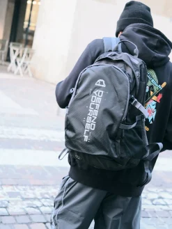 MANTO Rucksack CROSS schwarz reflektierend