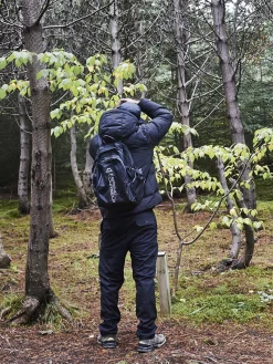 MANTO Rucksack CROSS schwarz reflektierend