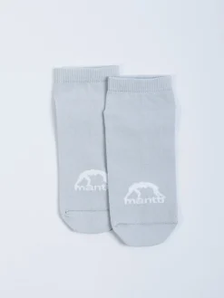 MANTO Socken LOGO grau