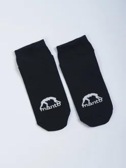 MANTO Socken LOGO schwarz