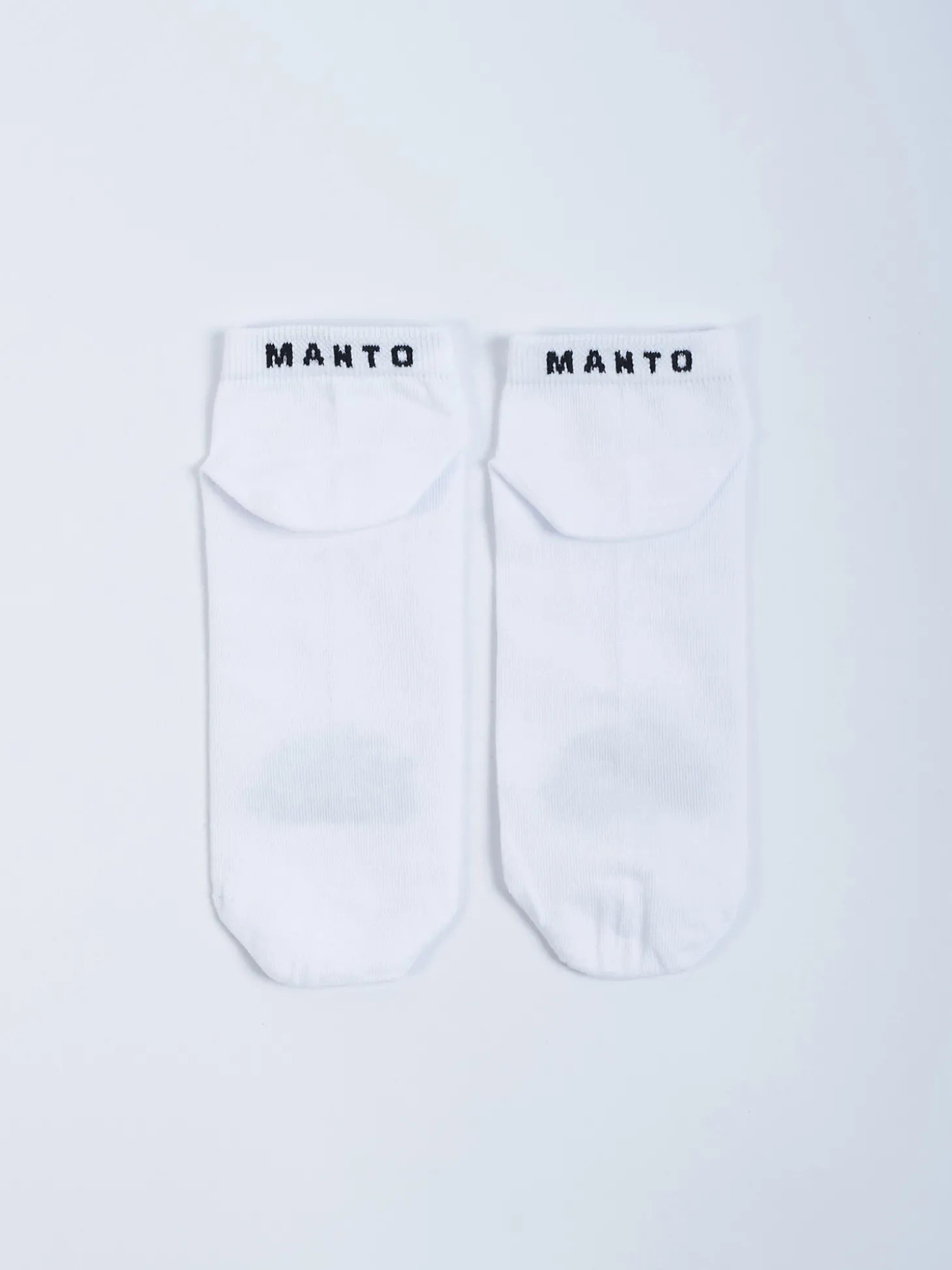 MANTO Socken LOGO weiss