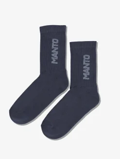 MANTO Socken LOGOTYPE 23 graphite