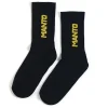 MANTO Socken LOGOTYPE 23 schwarz