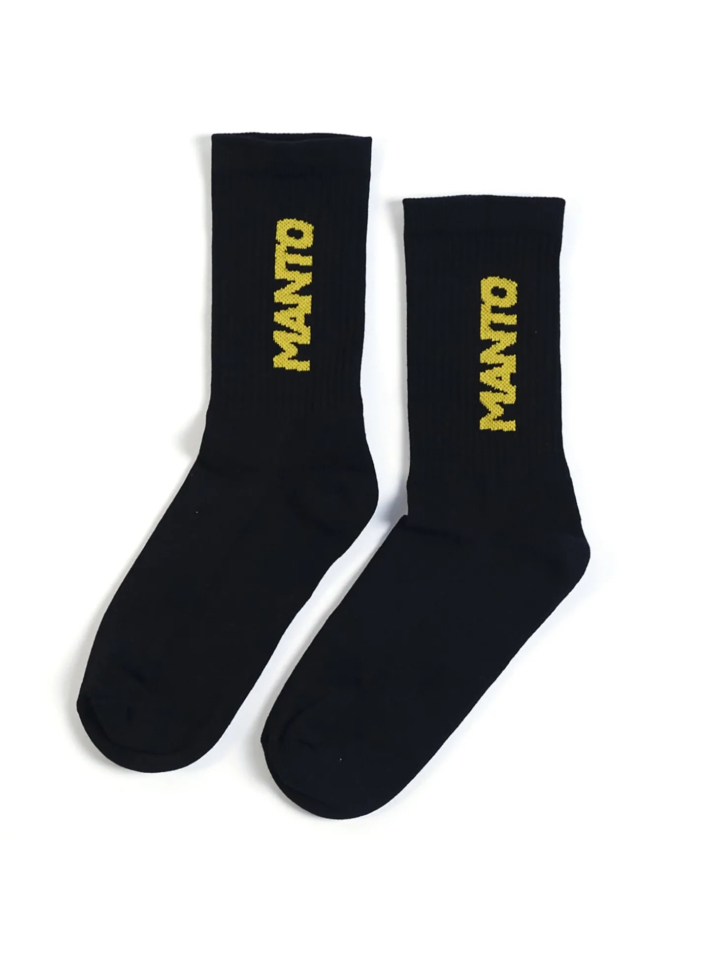 MANTO Socken LOGOTYPE 23 schwarz