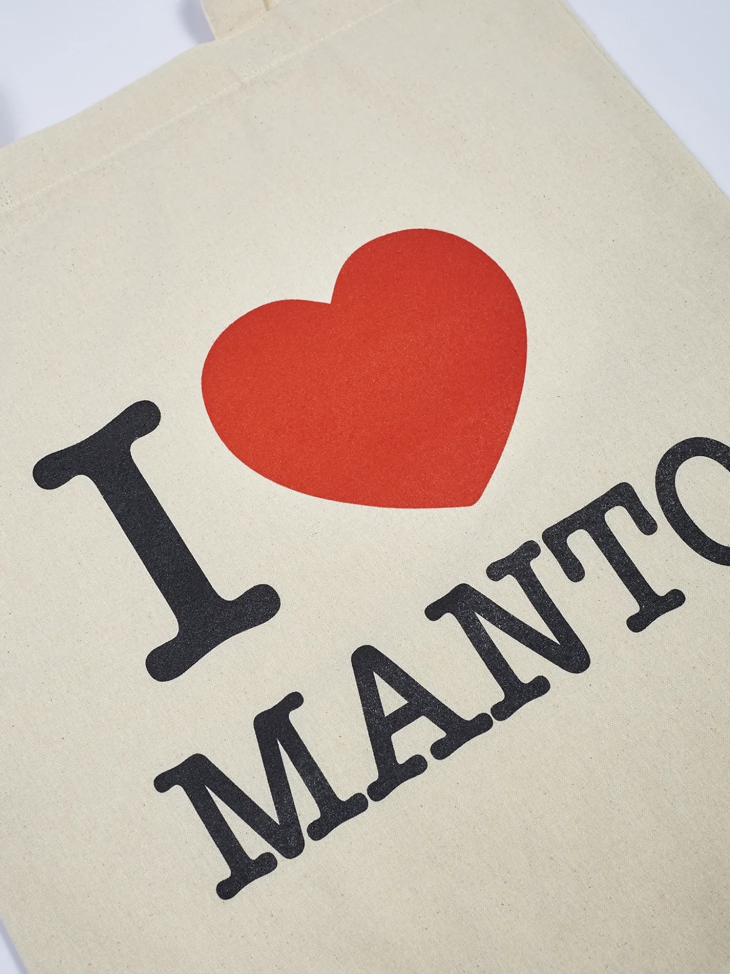 MANTO Tragetasche I LOVE MANTO