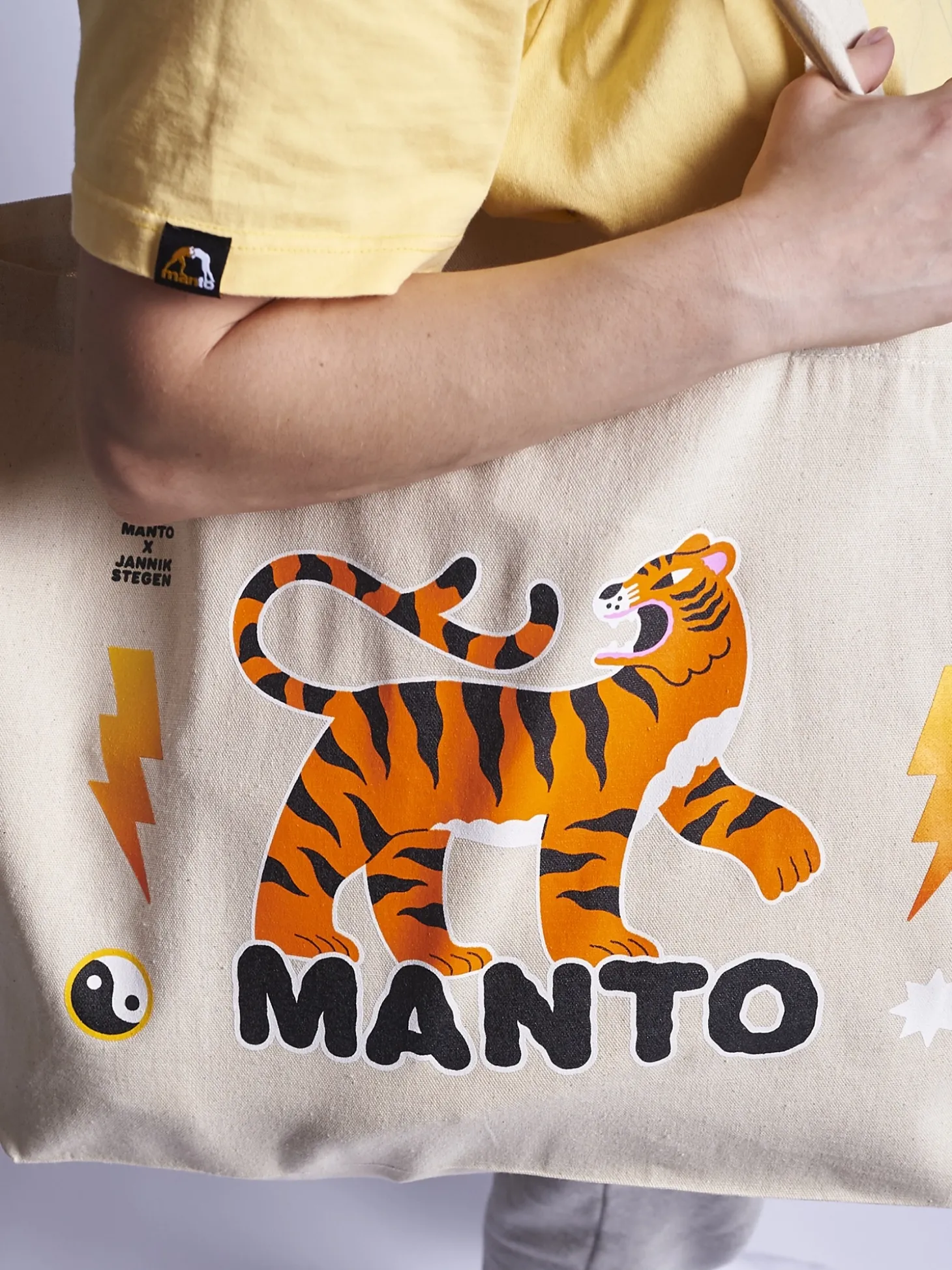 MANTO Tragetasche TIGER`S TAIL gross