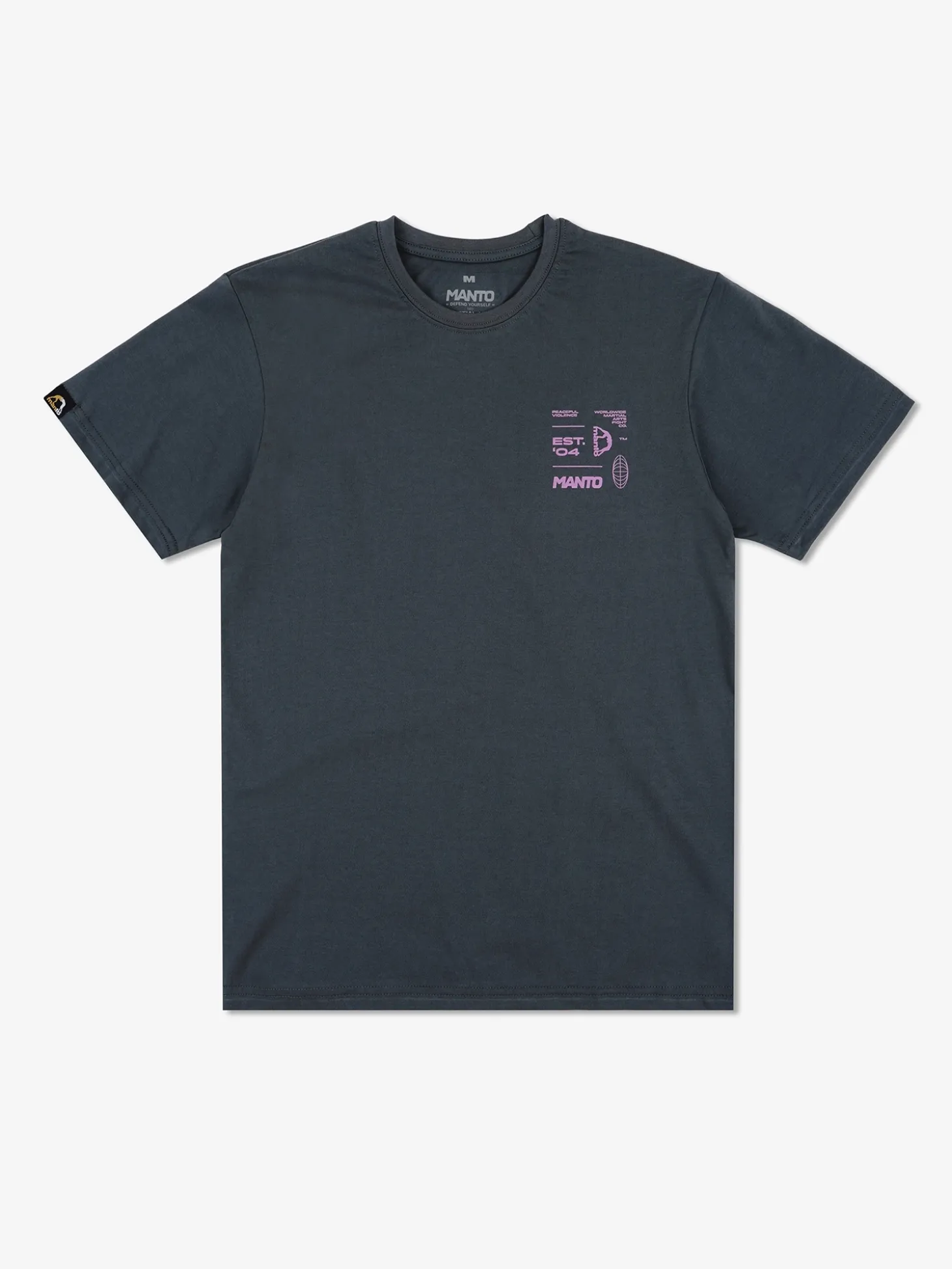 MANTO t-shirt AHEAD graphite