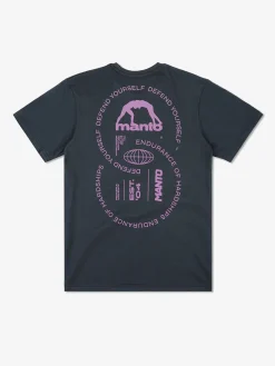MANTO t-shirt AHEAD graphite