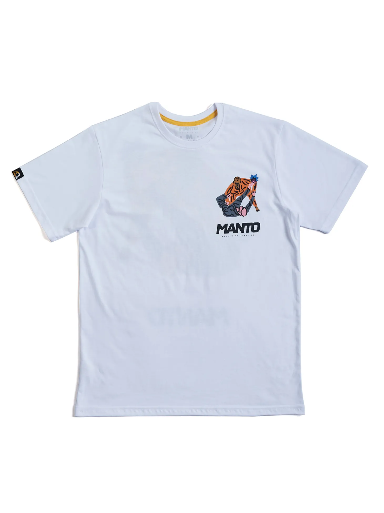 MANTO t-shirt BJJ GYM 2.0 wiess