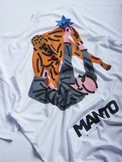 MANTO t-shirt BJJ GYM 2.0 wiess