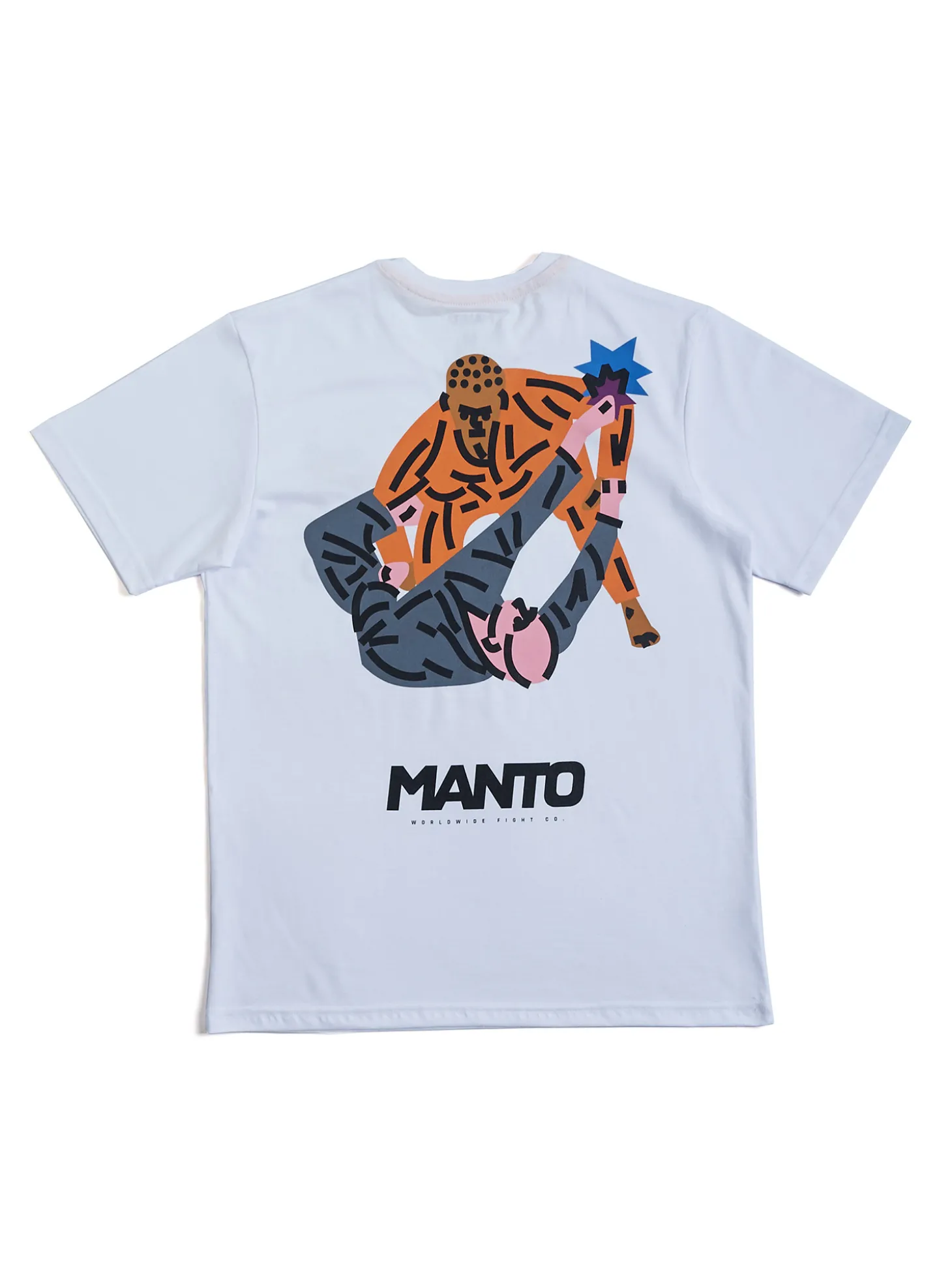 MANTO t-shirt BJJ GYM 2.0 wiess
