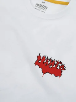 MANTO t-shirt BLAZE weiss