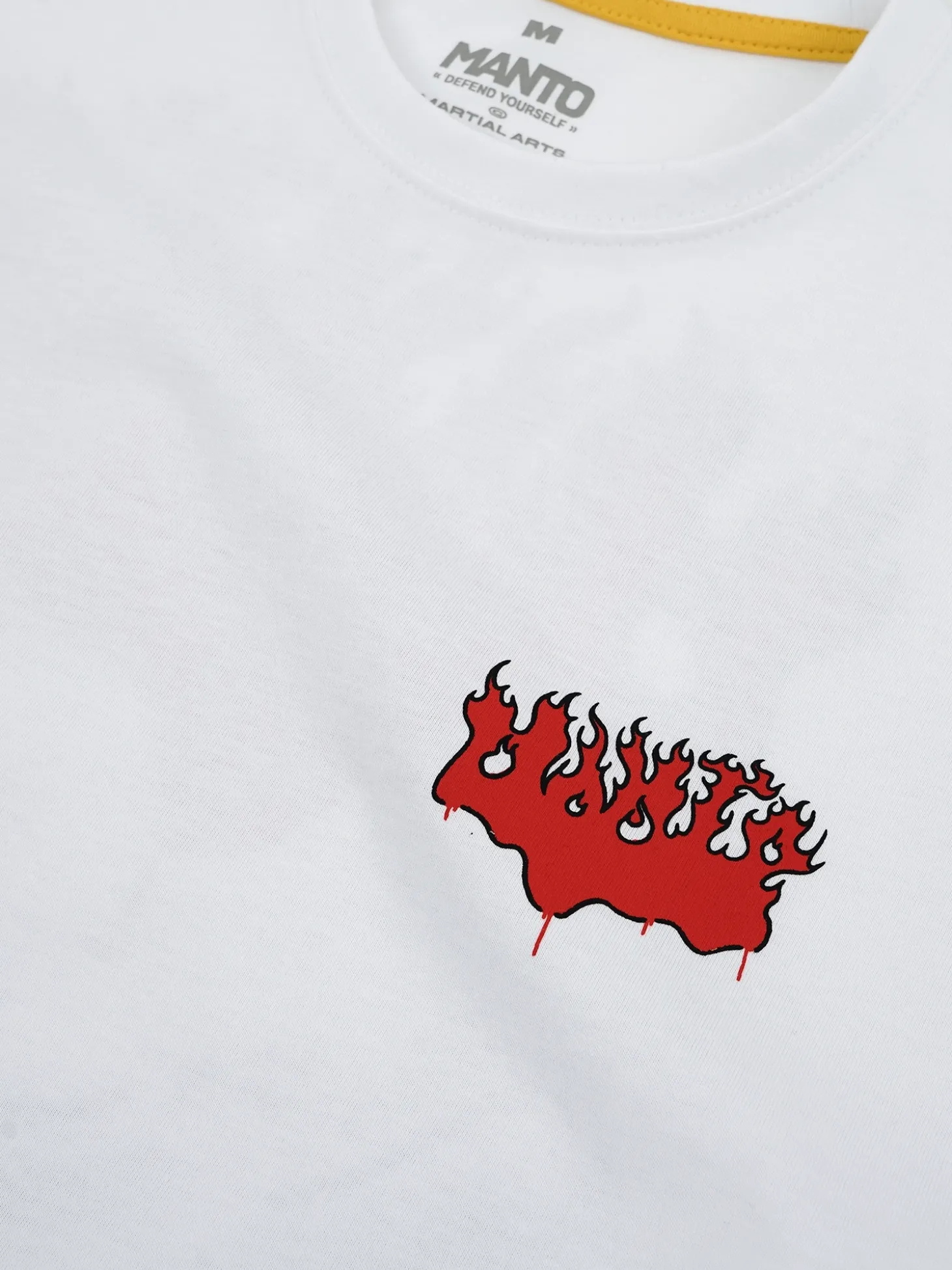 MANTO t-shirt BLAZE weiss