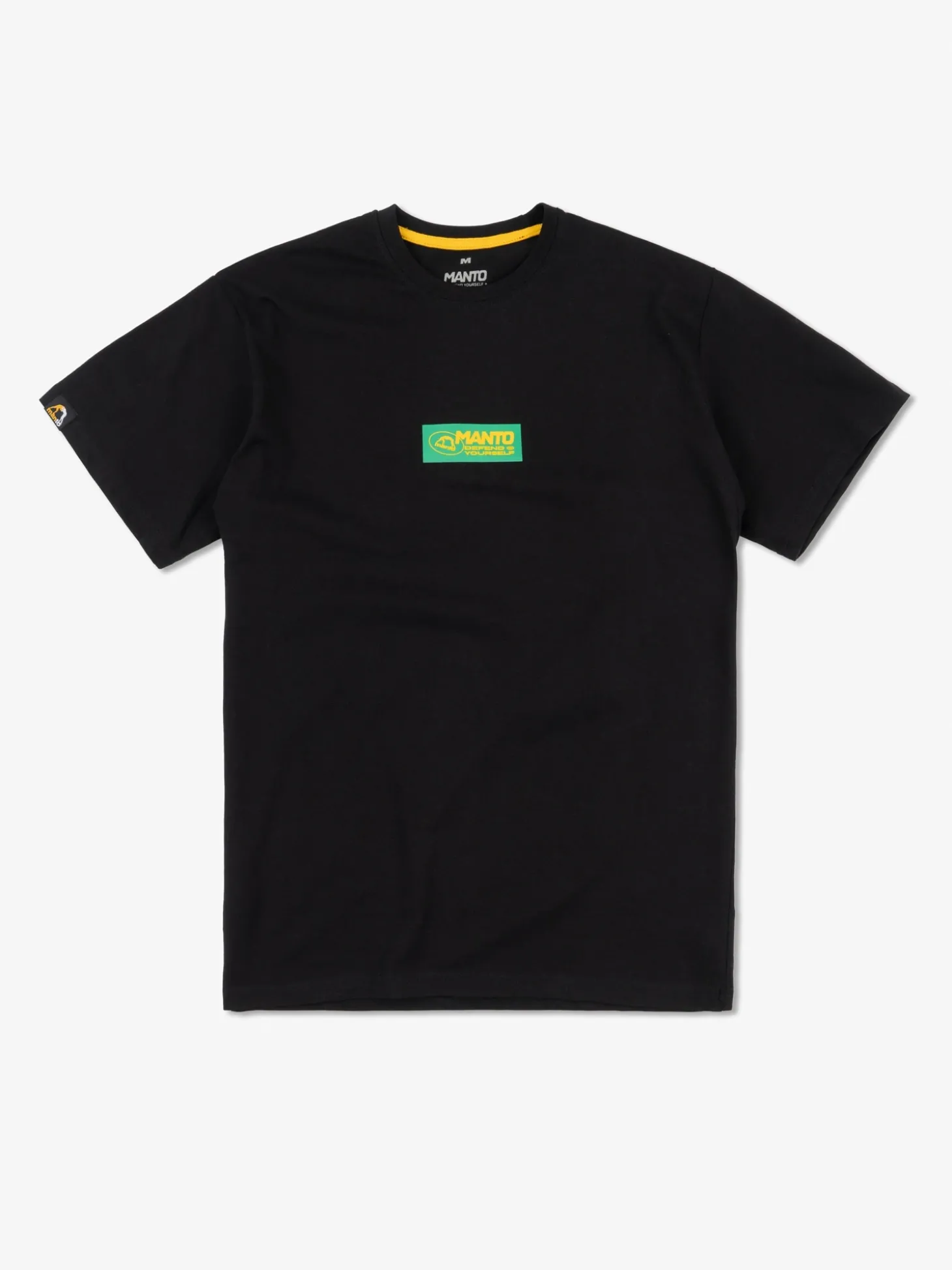 MANTO t-shirt BLOCK 24 schwarz