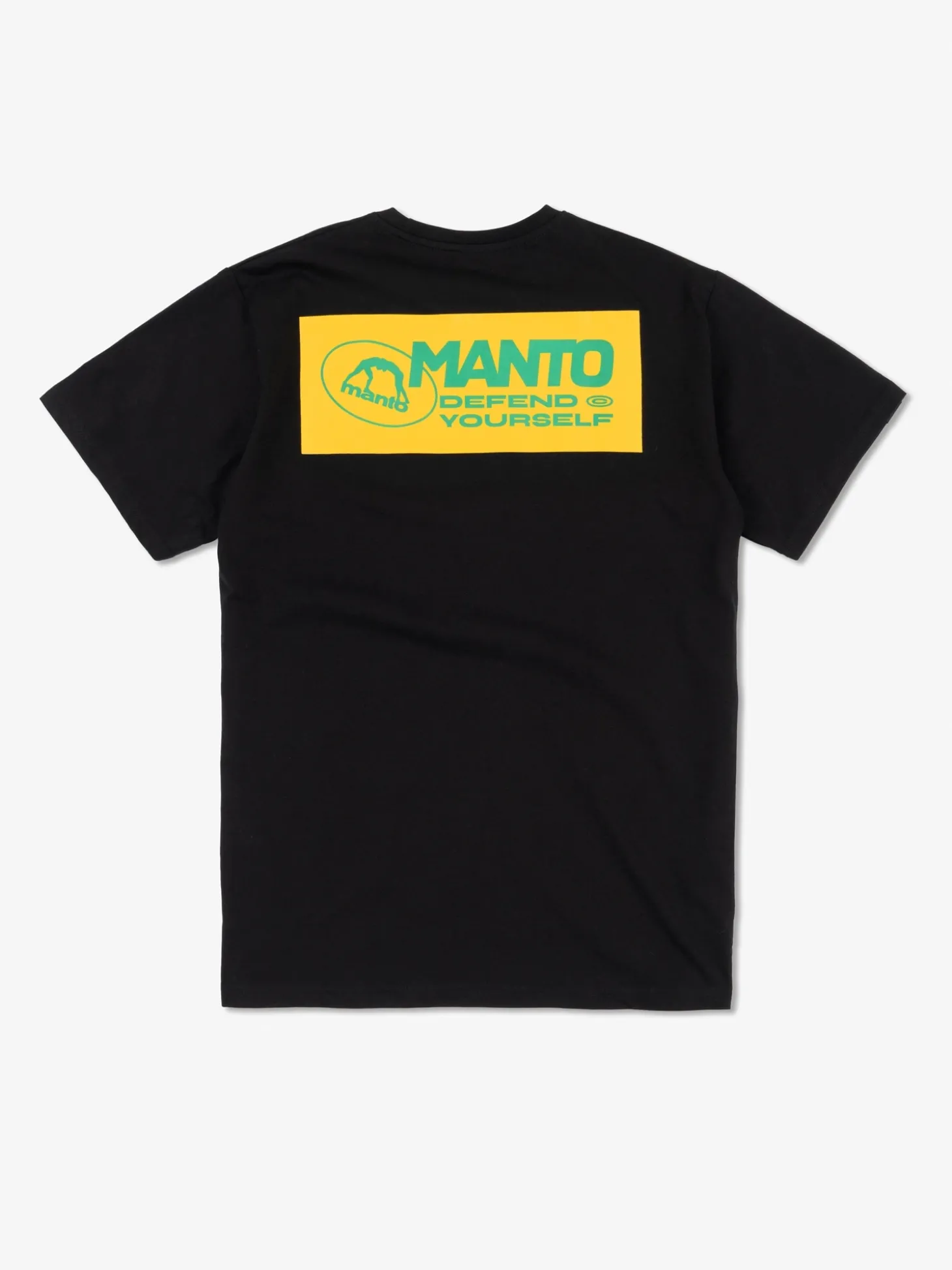 MANTO t-shirt BLOCK 24 schwarz