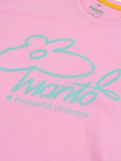MANTO t-shirt BLOOM rosa