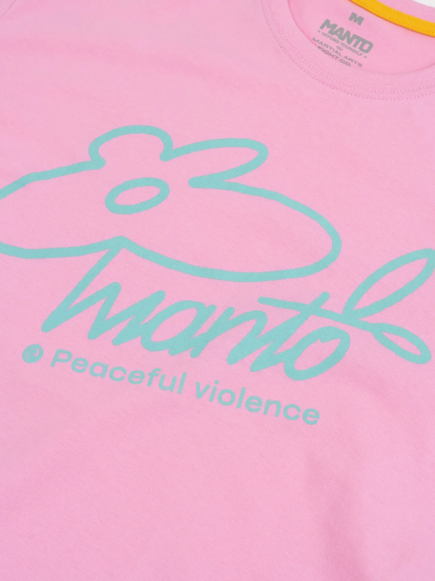 MANTO t-shirt BLOOM rosa