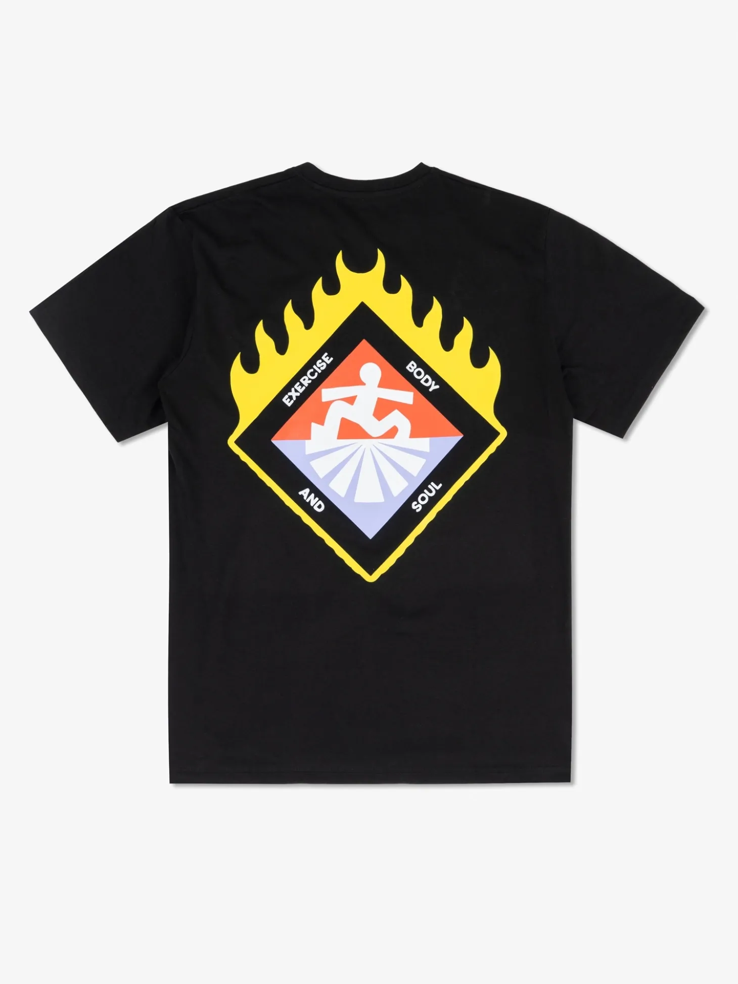 MANTO t-shirt BODY & SOUL schwarz