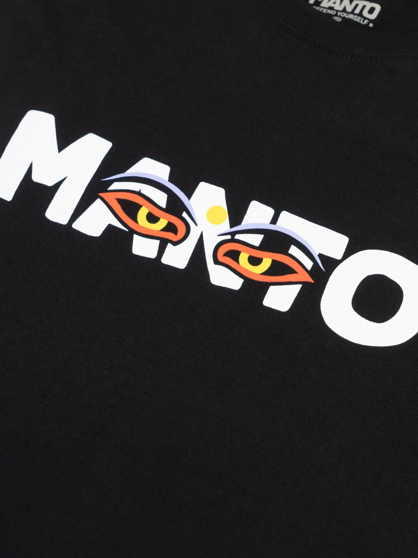 MANTO t-shirt BODY & SOUL schwarz