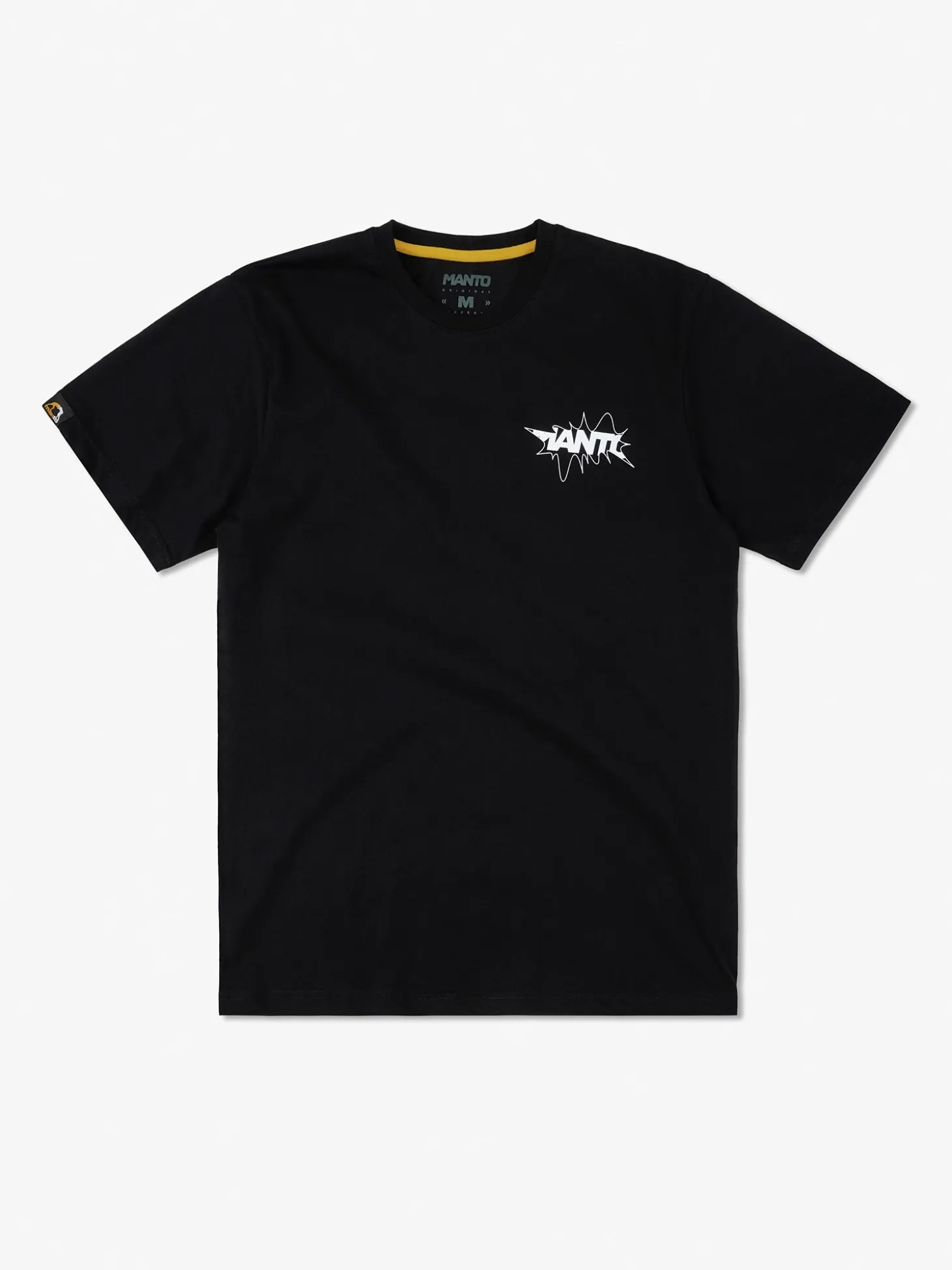 MANTO t-shirt BOOM schwarz