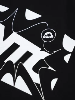 MANTO t-shirt BOOM schwarz
