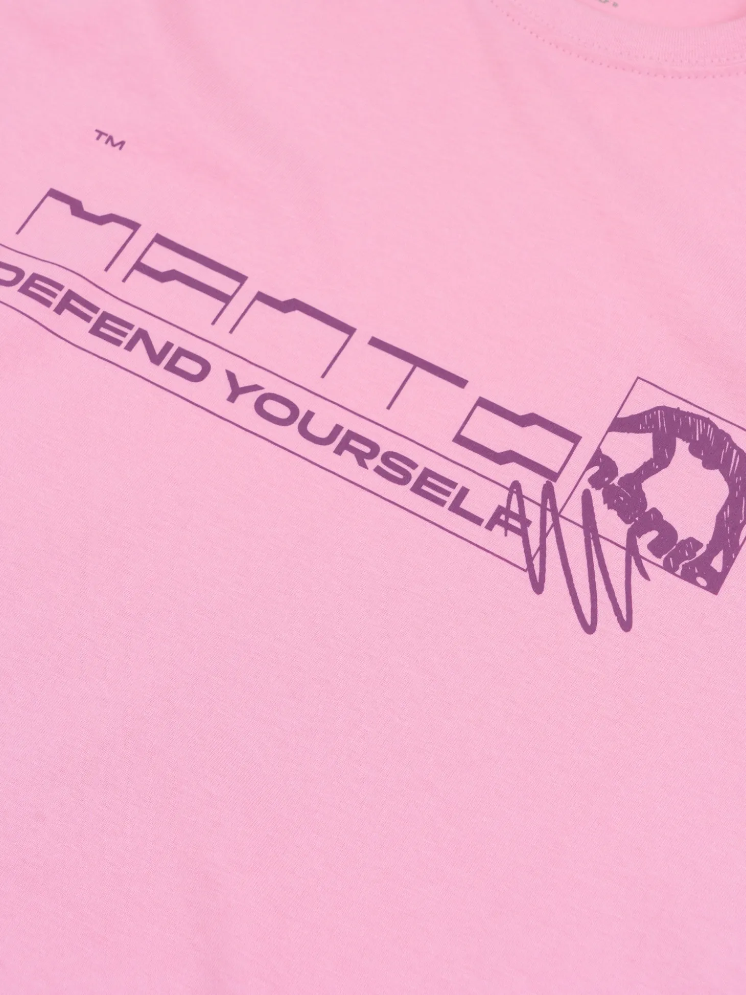MANTO t-shirt CLAIM rosa