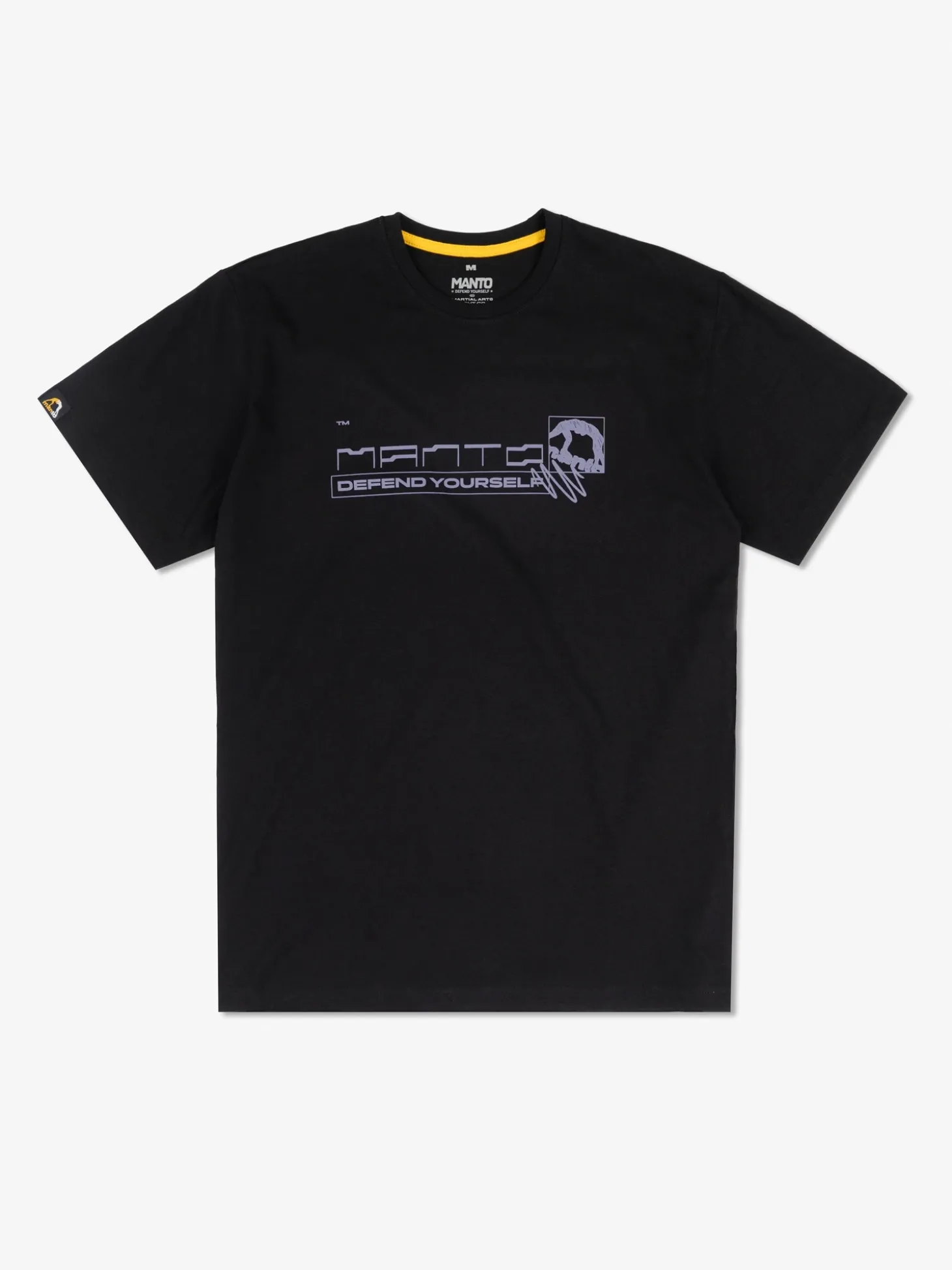 MANTO t-shirt CLAIM schwarz