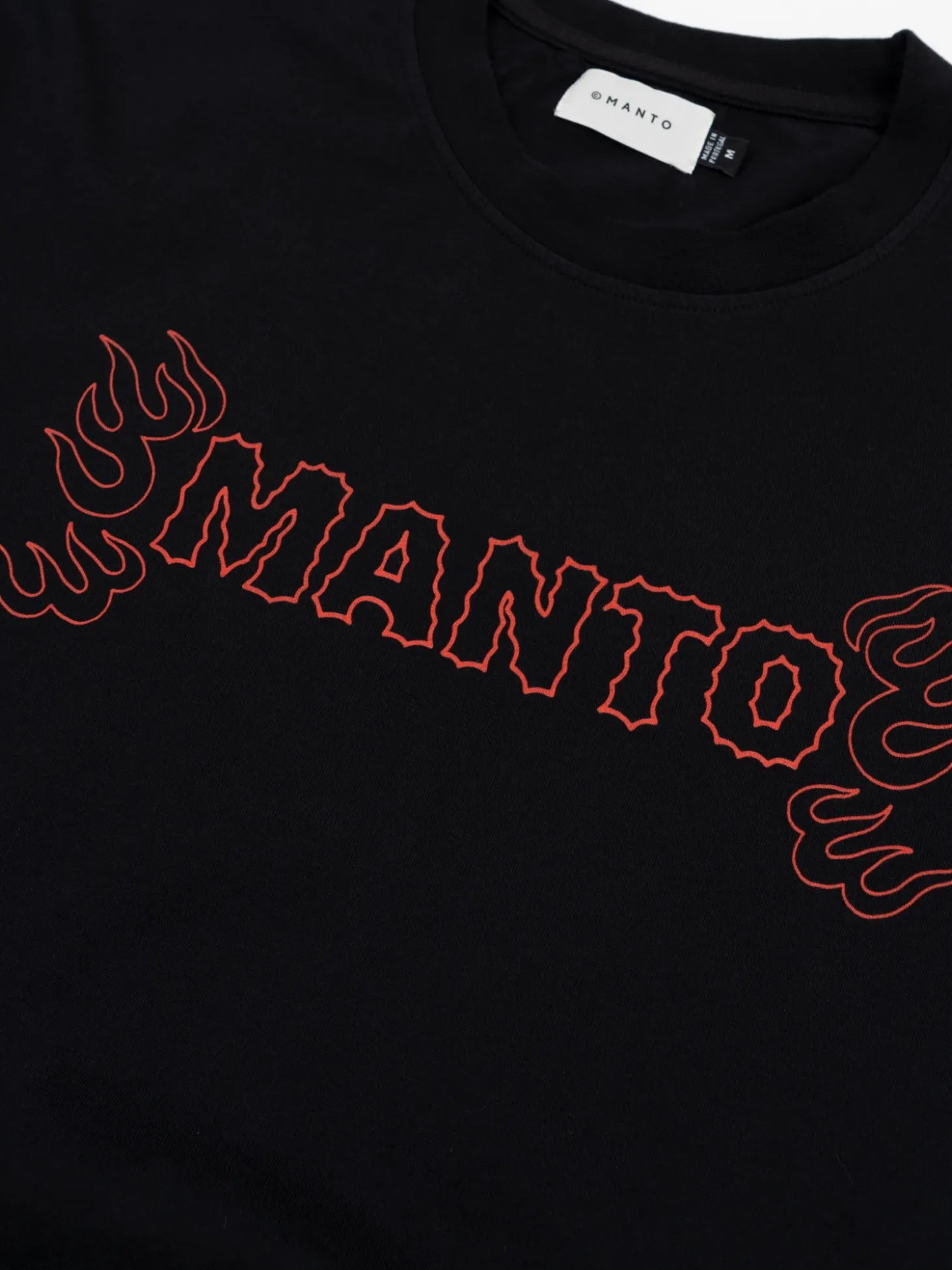 MANTO t-shirt COBRA schwarz