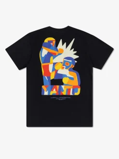 MANTO t-shirt CUBISM THAI schwarz