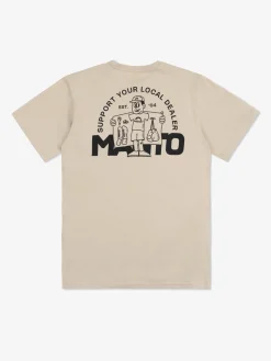 MANTO t-shirt DEALER beige