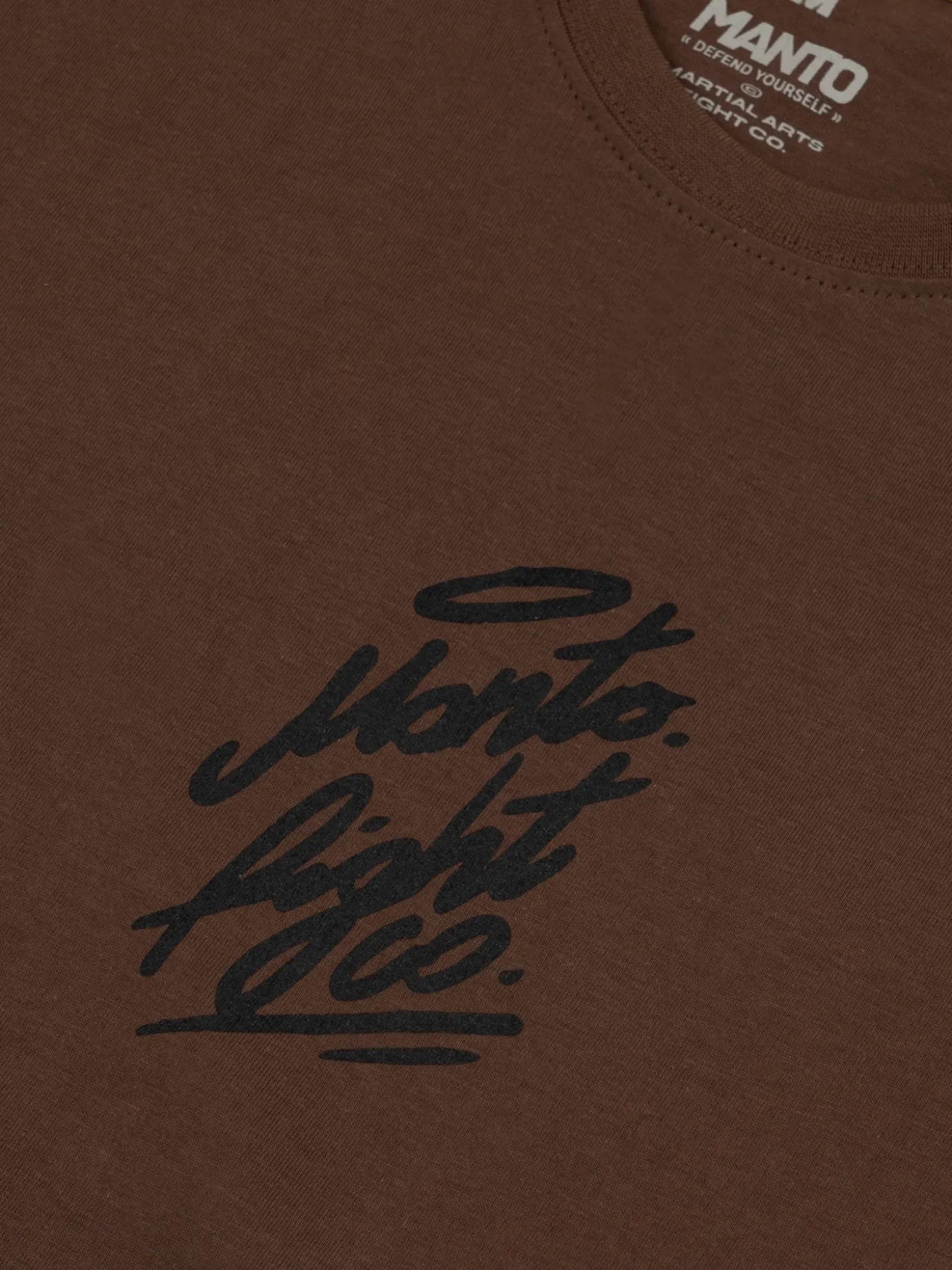 MANTO t-shirt DEALER braun