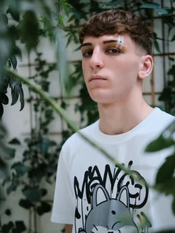 MANTO t-shirt DEBZA weiss