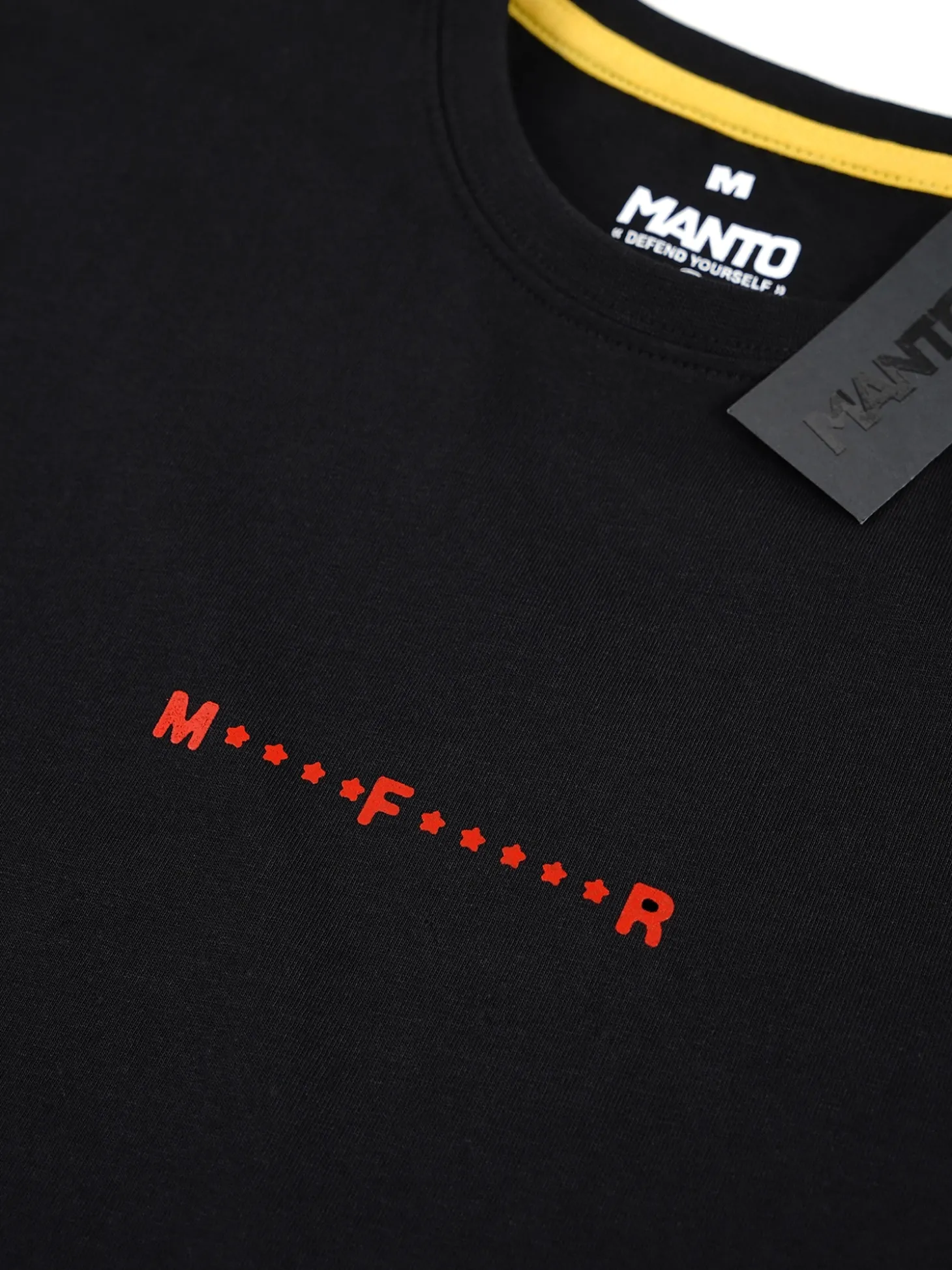 MANTO t-shirt FIGHTER schwarz