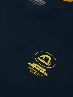 MANTO t-shirt FIGHTER SOUL marineblau
