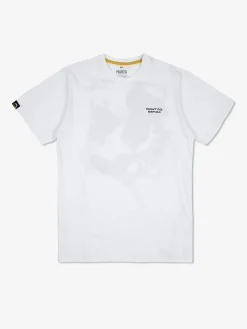 MANTO t-shirt FRAME weiss